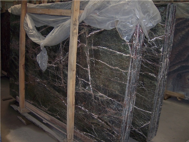 Rain Forest Green / India Marble Tiles & Slabs ,Flooring & Walling