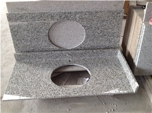 Tea Berry Vanity Top / China Granite Bathroom Vanity Tops