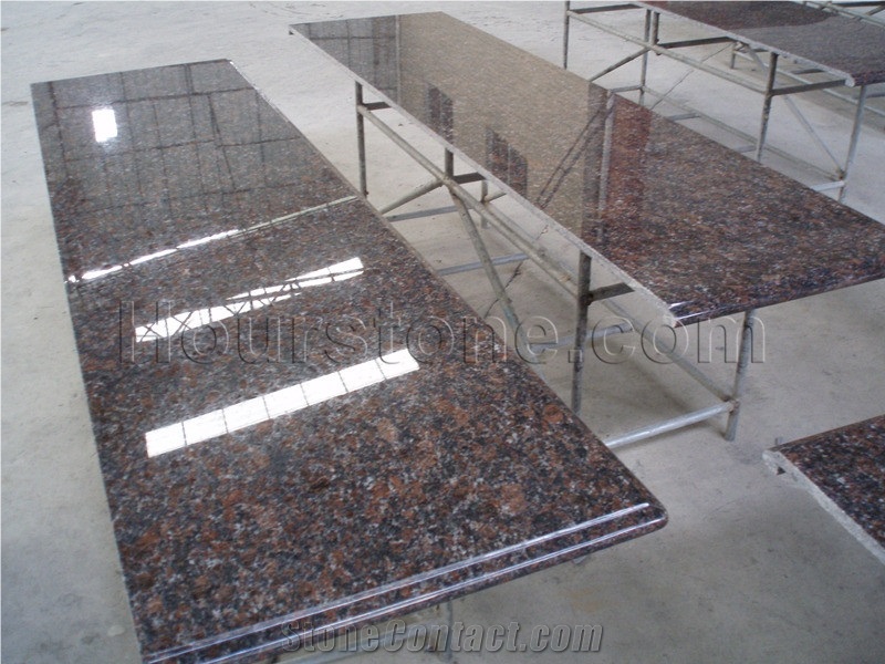 Granite Kitchen Counter Tops Tan Brown