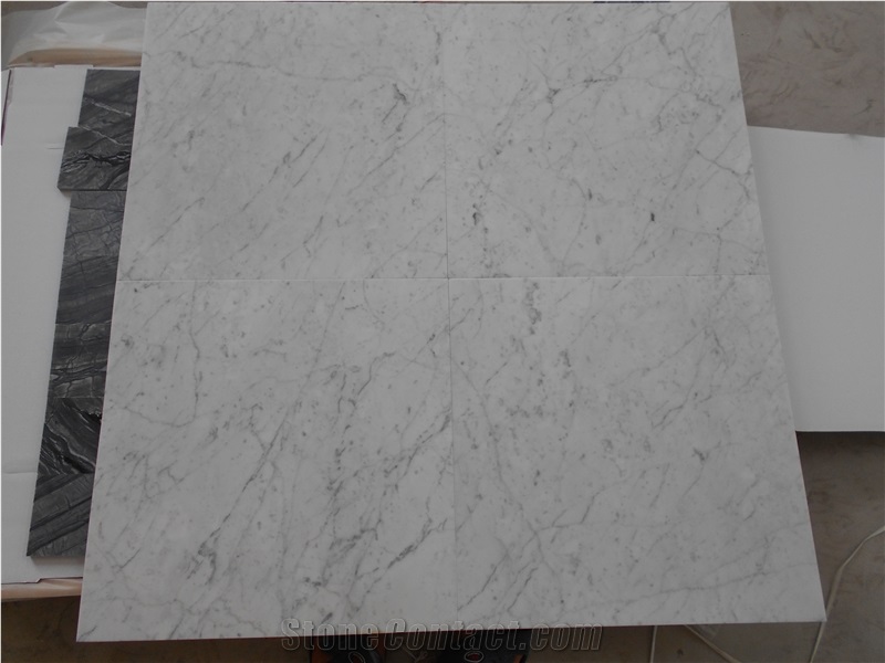 2017 Italian Bianco Carrara C White Marble Tiles