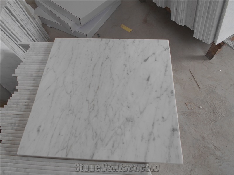 2017 Italian Bianco Carrara C White Marble Tiles