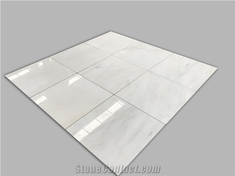 2017 New Imperial Polished Marble Tiles Danby White Marble