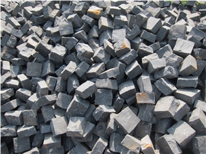 Cobbles Basalt Slabs & Tiles, Viet Nam Grey Basalt