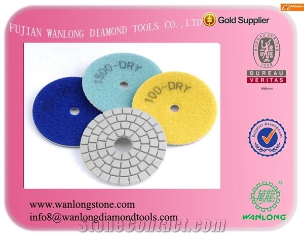 8 Inch Resin Disc for Granite for Chinese Polishing Machine