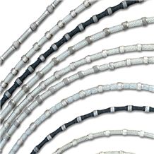 Diamond Wire Saw for Quarry, Profiling, Block Squaring/Shaping , Diamond Wire for Stone Slab Cutting,Stone Block Cutting Tools,Diamond Cutting Wire
