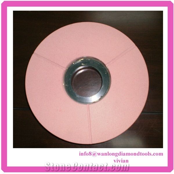 Resin Buff for Granite Polishing Line, Whith Black Red Brown Buff Available Upon Request