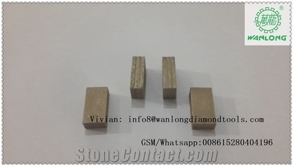 Wanlong Segment Sharp Segments for Saw Blade Carbide Segments for Granite Marble Segments