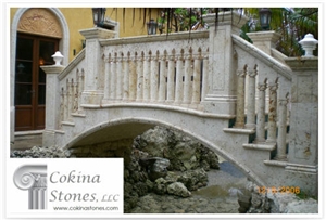 Coquina Shellstone Hand Carve Balustrades