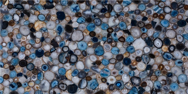 Agate Tropicalia Semiprecious Stone