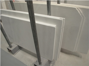 Good Quality Luxury Macedonia Sivec White Marble Slab & Tile with Polish Hone Antique Surface for Flooring Covering Wall Cladding Countertop Bathroom Step Mosaic for Interior Decoration