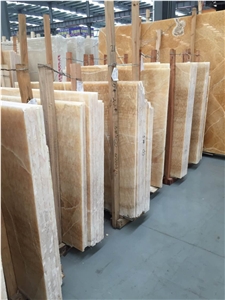Onyx Yellow Big Slab