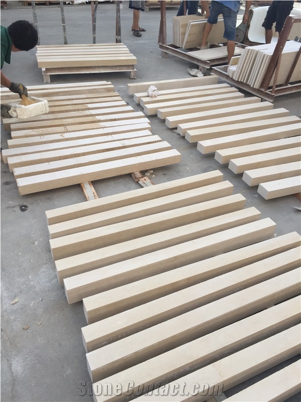 Tunisia Quarry Direct Supply Thala Beige (Royal Thala,Thella Beige,Thella Beige Refsot) Limestone Slabs and Tiles, Polished, Honed