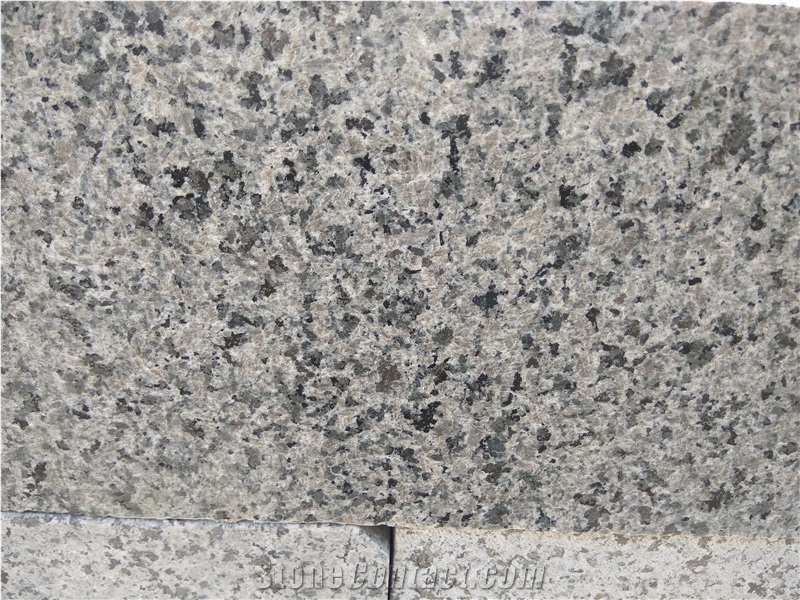 New G654 Gray Granite Curbstones Flamed Bushhammered Polished Surface Competitive Prices