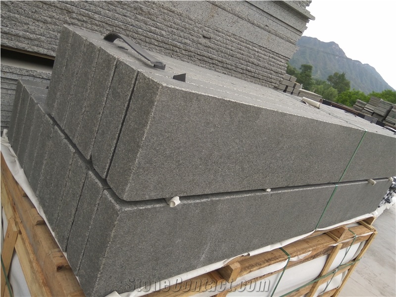 New G684 Black Granite Pillars Palisades
