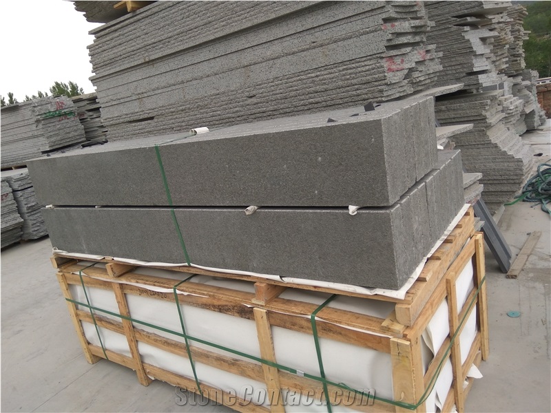 New G684 Black Granite Pillars Palisades