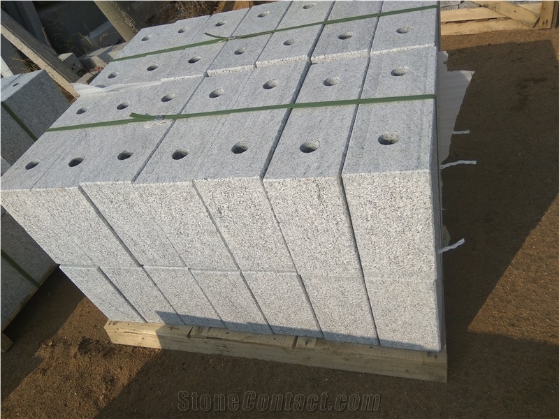 North G603 Grey Granite Plinth Base