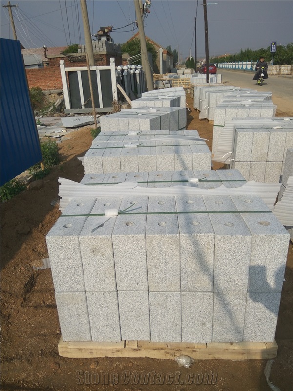 North G603 Grey Granite Plinth Base