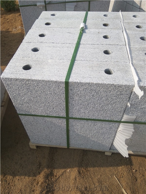 North G603 Grey Granite Plinth Base