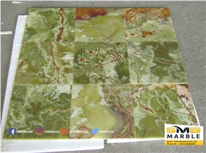 Green Onyx Tiles and Slabs for Flooring Green Onyx Tiles and Slabs for Flooring