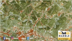 Green Onyx Tiles and Slabs for Flooring