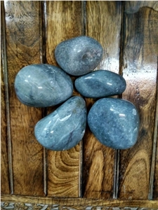 Indian Grey Polished Pebbles ,Pebble & Graves