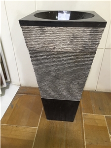 Stone Basins, Black Granite Sinks & Basins