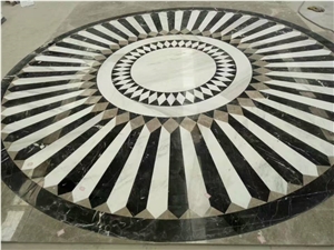 Waterjet Marble Floor Medallion