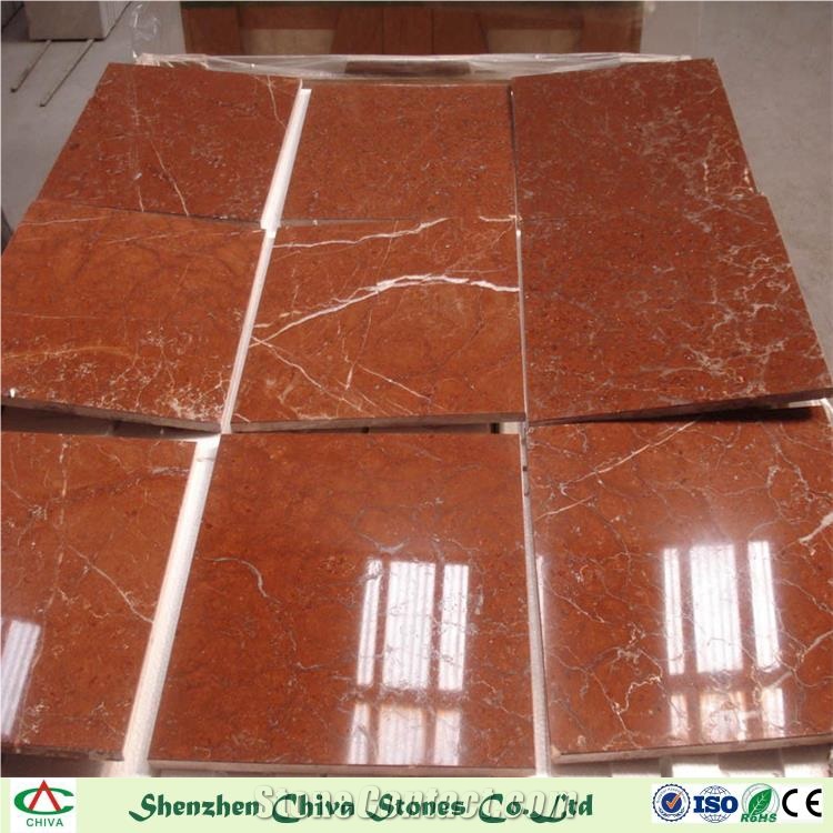 Building Material Rosso Alicante Marble Red Marble Slabs/Tiles/Wall Tiles/Countertops