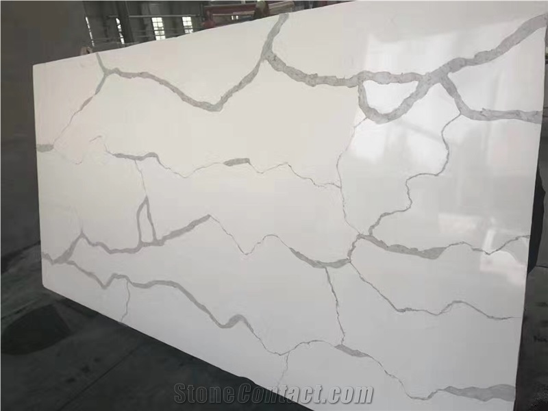 Hot Sale Calacatte Quartz Stone Countertops,Quartz Stone Tops,Artificial Stone Slabs,Calacatta Quartz Stone