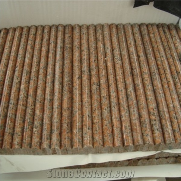G562 Granite Polished Molding & Border, Maple Leaf Red Granite, China Red Granite, Orange Red Granite Border Decos