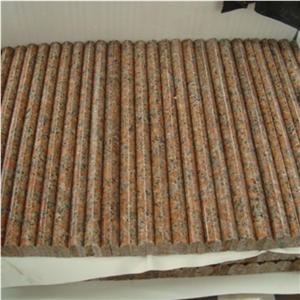 G562 Granite Polished Molding & Border, Maple Leaf Red Granite, China Red Granite, Orange Red Granite Border Decos