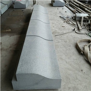 G654 Granite Kerbs/China Grey Granite Kerbstone/Granite Landscape Stone/Kerbstones/China Kerbstone/Building Stone/Road Stone/Padang Dark Granite Kerbstone Stone
