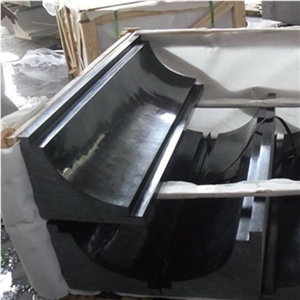 G684 Mouldings / China Granite Dome Mouldings,Ogee Moldings,Bullnose Moldings,Trim/Polished G684 Black Granite Molding & Border