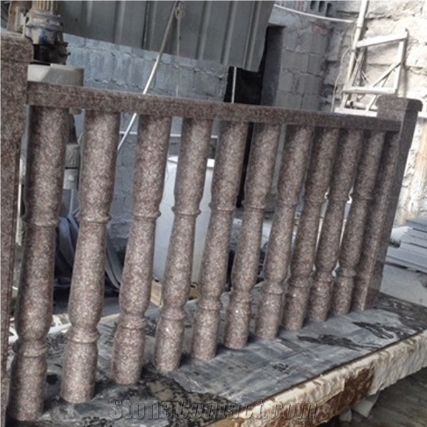G687 Balustrade & Railings / China Granite ,Staircase Rails,Handrail,Railings,Balustrades,Baluster