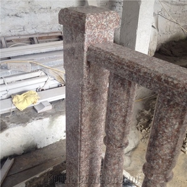 G687 Balustrade & Railings / China Granite ,Staircase Rails,Handrail,Railings,Balustrades,Baluster