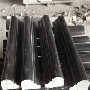 Hebei Black Granite Molding & Border,Stone Border Line/China Black Granite Border & Molding