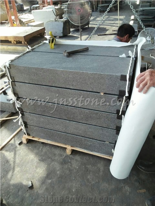 G684 Flamed Kerbstone / Black Basalt Kerbstone / Raven Balck / Black Pearl