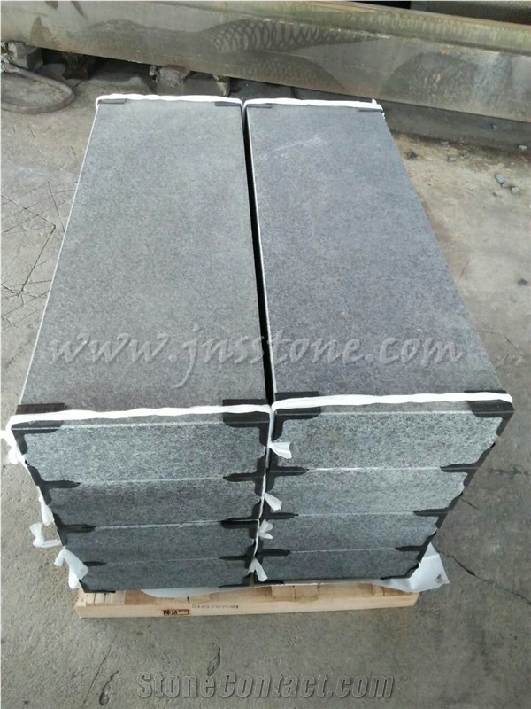 G684 Flamed Kerbstone / Black Basalt Kerbstone / Raven Balck / Black Pearl
