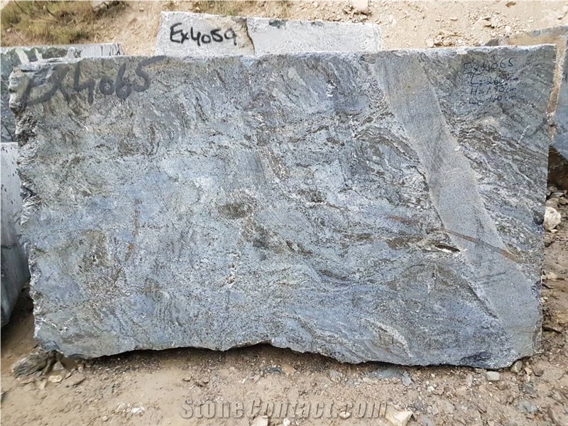 Temple Blue Granite Block, Pakistan Blue Granite