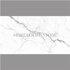 24x48 Calacatta White Marble Look Porcelain Tiles
