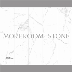 24x48 Calacatta White Marble Look Porcelain Tiles