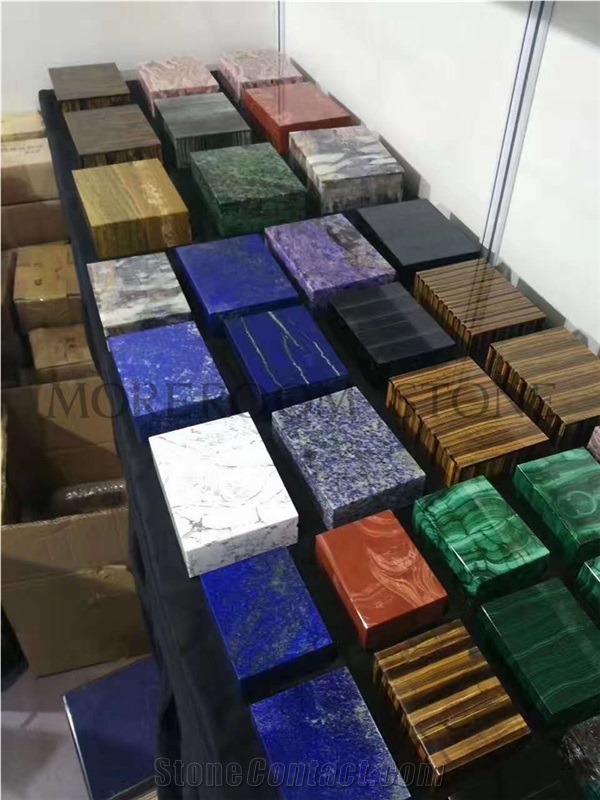 Backlit Natural Semi Precious Gemstone Countertops