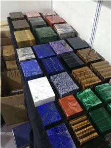 Backlit Natural Semi Precious Gemstone Countertops