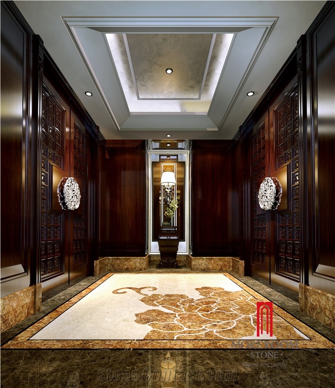 Interior Grade Aaa Custom Size Marble Ceramic Tile in Stock