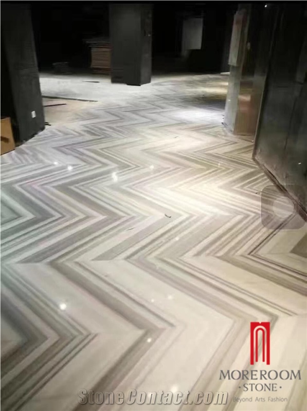 Italy Platinum Sand Composite Marble Tile for Hotel Wall and Floor
