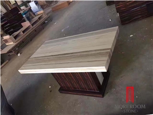 Italy Platinum Sand Composite Marble Tile for Hotel Wall and Floor