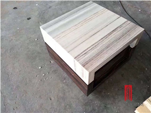 Italy Platinum Sand Composite Marble Tile for Hotel Wall and Floor