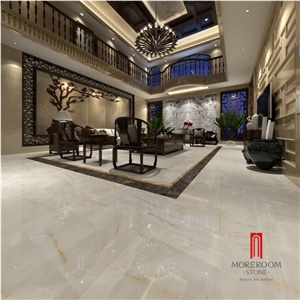 Snow White Onyx Look Pocelain Tiles,Marble Tiles with Natural Veins
