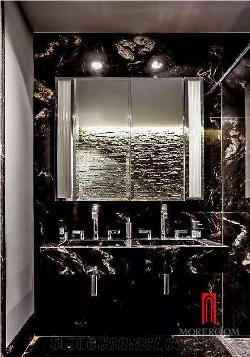 Titanium Granite Tile for Bathroom Walling and Counter Top