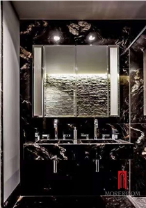 Titanium Granite Tile for Bathroom Walling and Counter Top